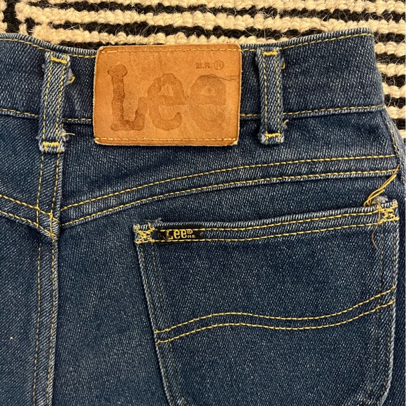 Vintage Lee Jean Shorts - Picture 1 of 7